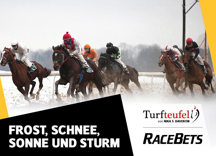 Frost, Schnee, Sonne und Sturm