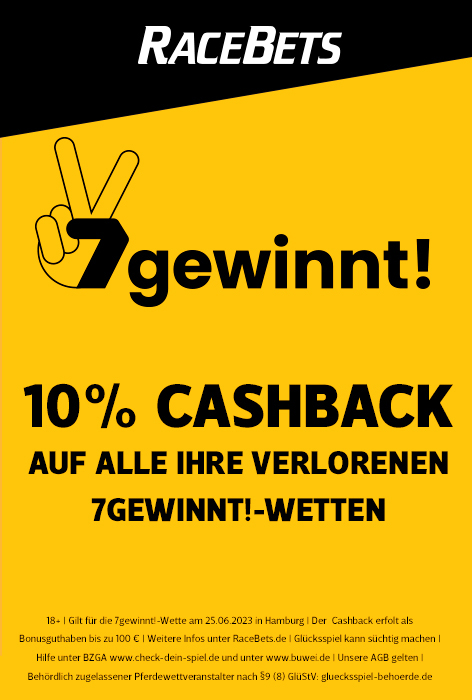 RaceBets 7 gewinnt! RaceBets 7 gewinnt!