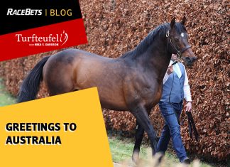 Turfteufel: Greetings to Australia Turfteufel: Greetings to Australia